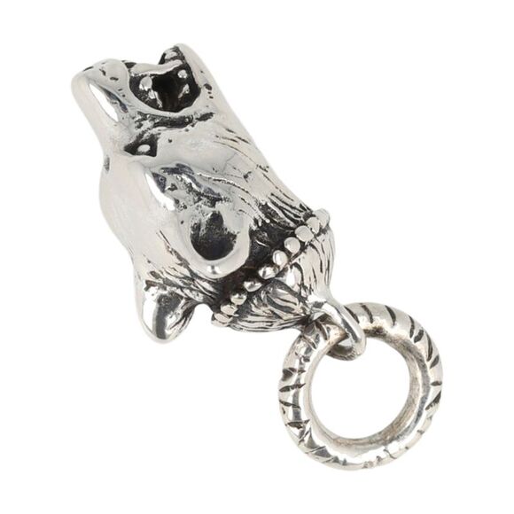 Gucci Anger Forest Wolf Head Charm - Picture 2 of 3